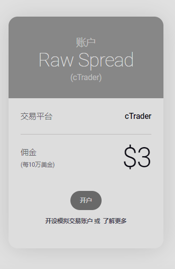 IC Markets有几个账户类型?
